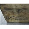 Image 2 : WOODEN CRATE W/WOODEN ROLLING PIN, LADLE, GALVANIZED PAIL, ETC.