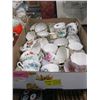 Image 1 : LG. BOX OF TEACUPS & SAUCERS