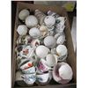 Image 2 : LG. BOX OF TEACUPS & SAUCERS