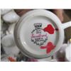 Image 5 : LG. BOX OF TEACUPS & SAUCERS