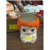 Image 2 : 3 COOKIE JARS, A DECORATIVE TEAPOT & RABBIT PITCHER