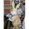 Image 8 : 3 COOKIE JARS, A DECORATIVE TEAPOT & RABBIT PITCHER