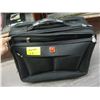 Image 3 : 2 SPOOL RACKS & A BLACK BRIEFCASE STYLE ROLLING BAG