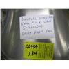 Image 2 : DELAVAL STAINLESS STEEL MILK CAN, 5 GALLON