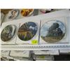 Image 1 : 3 TRAIN COLLECTOR PLATES