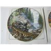 Image 2 : 3 TRAIN COLLECTOR PLATES