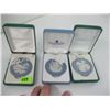 Image 1 : 3 WEDGEWOOD HANGING CHRISTMAS DECORATIONS