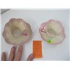 Image 1 : BELLEEK HEXAGON TEA & SAUCER, PINK TRIM, 2ND MARK
