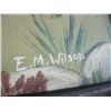 Image 2 : LG. FRAMED ORIGINAL PAINTING BY E.M. WILSON