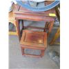 Image 1 : SM. 2 PIECE NESTING TABLE SET