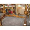 Image 2 : AMERICANA WALNUT DINING TABLE W/5 CHAIRS