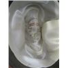 Image 3 : PLASTIC HATBOX W/FELT BILTMORE WESTERN COWBOY HAT, SZ 7 1/8