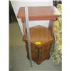 Image 1 : SM. WOODEN TABLE & END TABLE