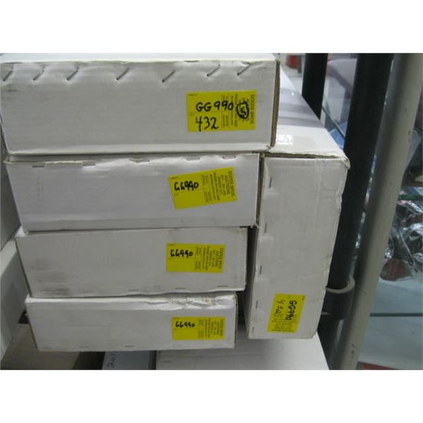 5 BOXES OF SEAT RAIL COVER SETS