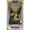 Image 2 : BOX OF TIE DOWN STRAPS, TRAILER BALL, ETC.