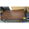 Image 2 : SM. ARBORITE TOP TABLE - 17.5" W, 36" - L, 27" - H