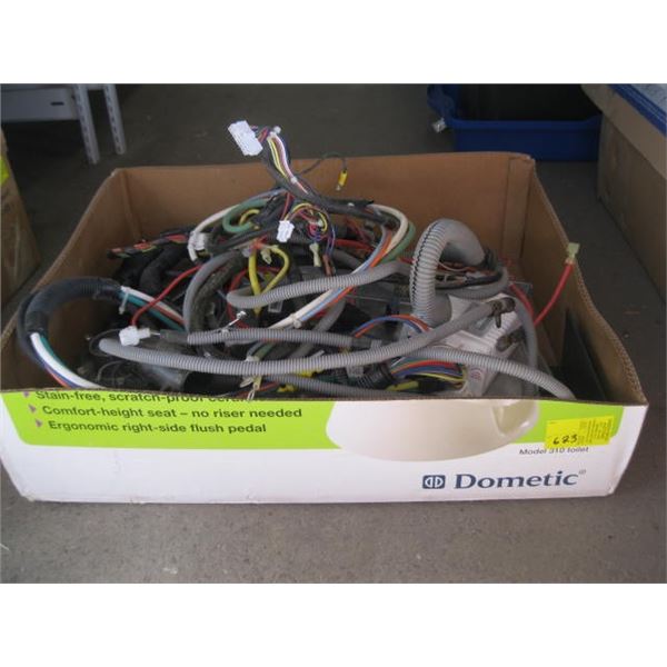 BOX OF MISC. GOLF CART PARTS