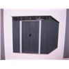 Image 1 : NEW 8X9 METAL TENT SHED W/SKYLIGHT