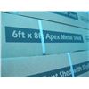 Image 2 : NEW 6X8 APEX METAL SHED