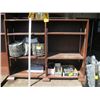 Image 2 : 2 WOODEN SHELF UNITS