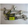 Image 1 : 4 CRESCENT WRENCHES