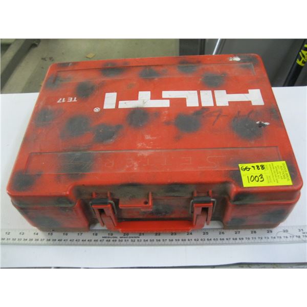 HILTI HAMMER DRILL MODEL TE17