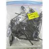 Image 2 : BAG OF ASST. T HANDLE ALLAN KEYS & SET OF HEX KEY SETS