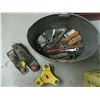 Image 2 : BUCKET OF MISC. SM. WOOD PLANES, TOOLS, ETC.