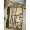 Image 2 : MISC. WOOD AUGERS, HAND DRILLS, ETC.