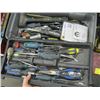 Image 2 : MAXIMUM TOOLBOX W/ASST. CONTENTS: HAMMERS, SCREWDRIVERS, DRILL BITS, ETC.
