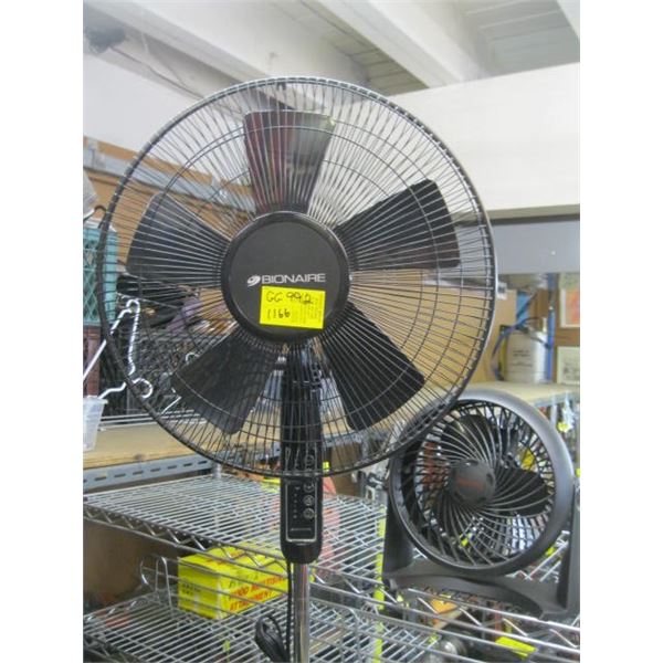 SM. HONEYWELL FAN & BIONAIRE FLOOR STAND FAN