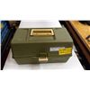 Image 2 : BOX W/ASST. TAP & DIES, REAMERS, AIR FITTINGS, ETC.