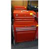 Image 2 : WATERLOO ROLLING 3 DRAWER TOOL CHEST & SM. SPG UPPER BOX