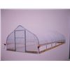 Image 1 : TMG INDUSTRIAL 12'X30' TUNNEL GREENHOUSE GROW TENT W/6M CLEAR ABA PLASTIC FILM