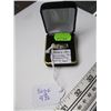 Image 2 : MENS 18KT SOLITAIRE .35CT DIAMOND RING W/A $4,760. - SZ 9.5