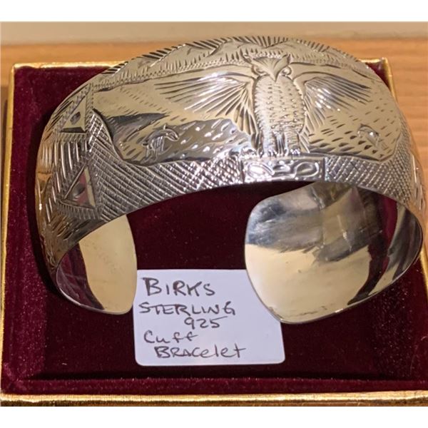 BIRKS STERLING .925 CUFF BRACELET