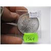 Image 2 : 2008 MAPLE LEAF 1 OZ. 99.9% SILVER COIN (TAX EXEMPT)
