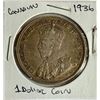 Image 1 : 1936 CDN 1 DOLLAR COIN
