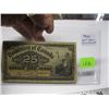 Image 2 : 1900 CDN 25 CENT BILL - SHIN PLASTER