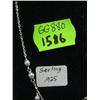 Image 2 : STERLING .925 NECKLACE W/PEARLS??