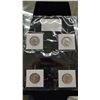 Image 2 : 4-1955 CANADIAN 50 CENT PIECES