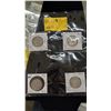 Image 1 : 4-1950 CANADIAN 50 CENT PIECES