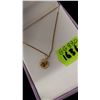 Image 3 : 10K PENDANT W/CHAIN & A STERLING SILVER NECKLACE W/PENDANT