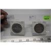 Image 1 : 1963 & 1962 CANADIAN SILVER $1s