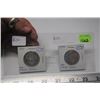 Image 1 : 1937 & 1938 CANADIAN 50 CENT PIECES