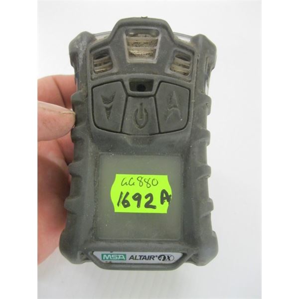 MSA ALTAIR 4X GAS DETECTOR, NO CHARGER