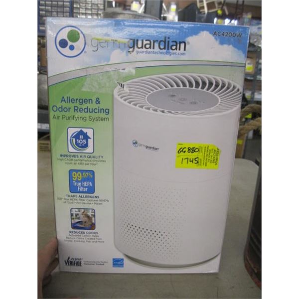 GUARDIAN ALLERGEN & ODOR REDUCING AIR PURIFIER SYSTEM