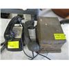 Image 1 : WOOD CASED TELEPHONE & BLACK PLASTIC DIAL TELEPHONE