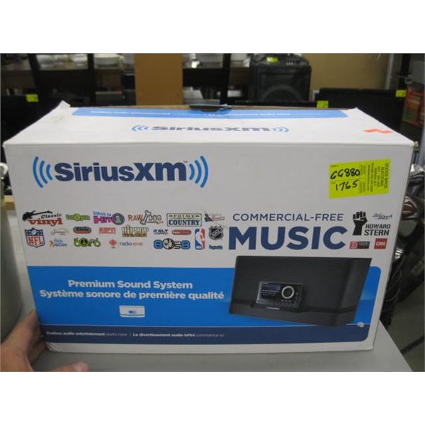 SIRIUS XM PREMIUM SOUND SYSTEM, NO RADIO