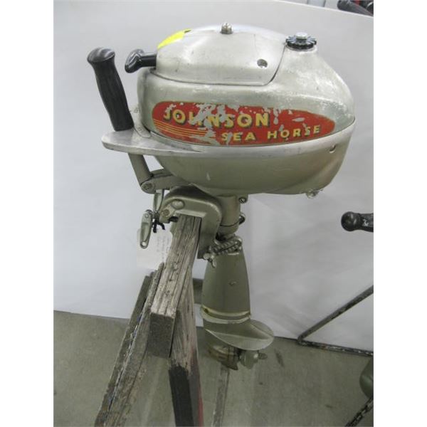 JOHNSON SEA HORSE 2.5HP 1947 MODEL HD25 OUTBOARD MOTOR